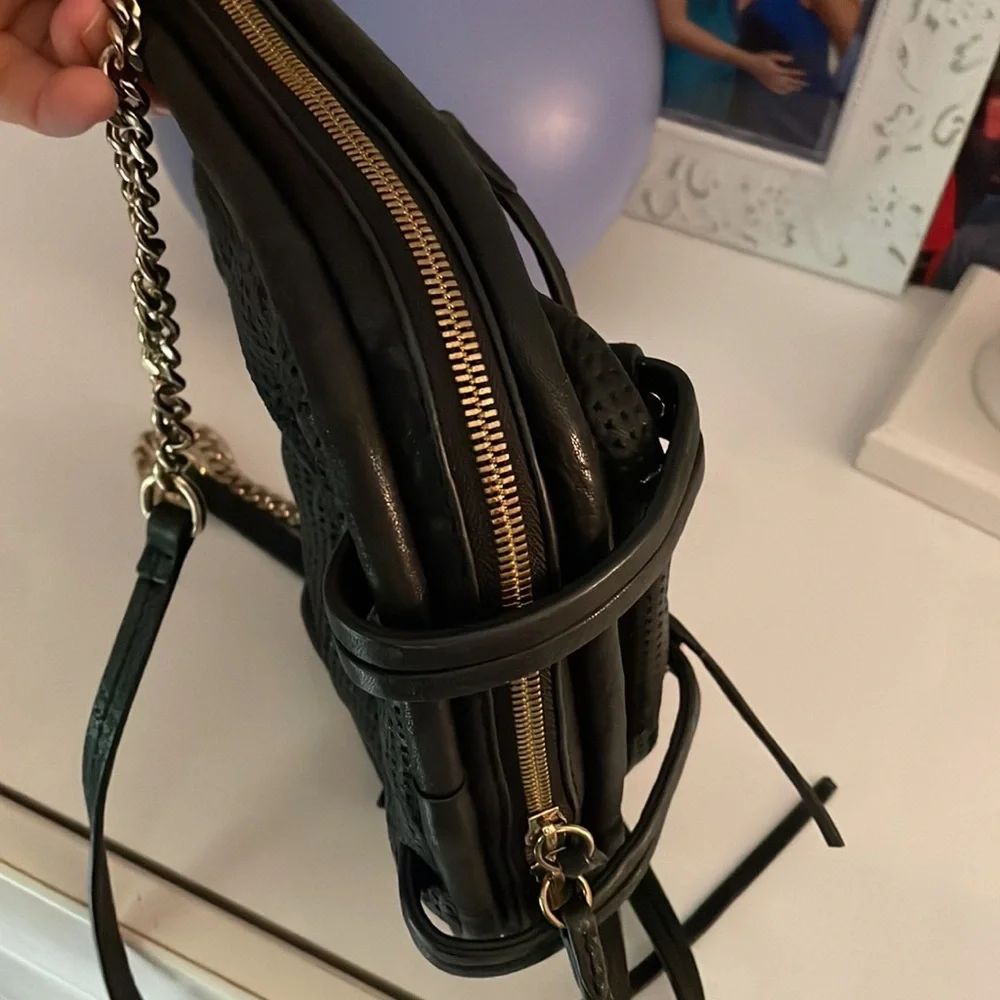 Real leather crossbody purse - Picture 2 of 8